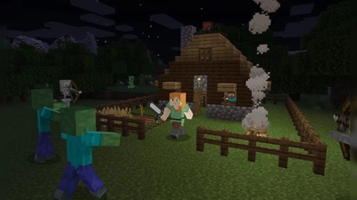 Minecraft (מפתח דיגיטלי Microsoft Store למחשב) (Java & Bedrock Edition)