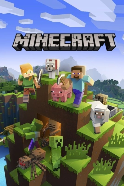 Minecraft (מפתח דיגיטלי Microsoft Store למחשב) (Java & Bedrock Edition)